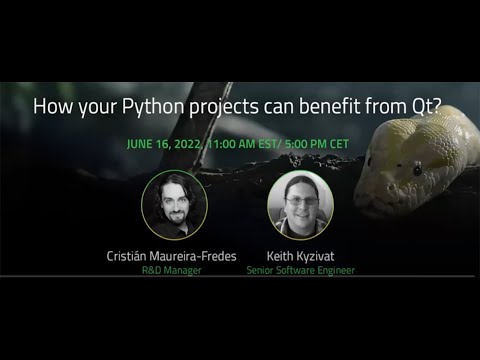 How your Python projects can benefit from Qt? {On-demand webinar}