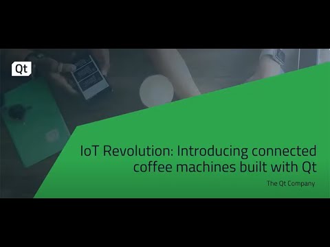IoT Revolution: Introducing connected coffee machines built with Qt {On-demand webinar}