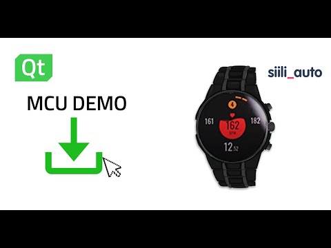 Qt for MCUs - Wearable smartwatch demo by Siili Auto - NXP Microcontroller