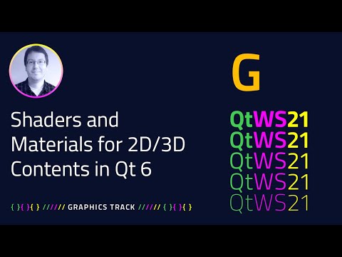 Shaders and Materials for 2D/3D Contents in Qt 6 | Graphics | #QtWS21