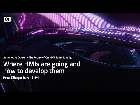 Where HMIs are going and how to develop them