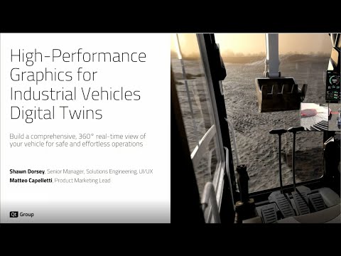 Webinar: High-Performance Graphics for Industrial Vehicles’ Digital Twins