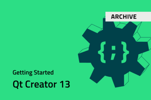 Getting Started With Qt Creator 13